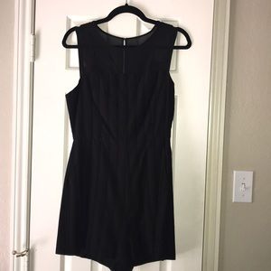 NWT BCBGeneration black sleeveless romper size 10